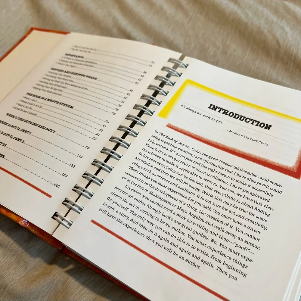 Book in a Month by Victoria Lynn Schmidt | Novel Writing Planner & Guide